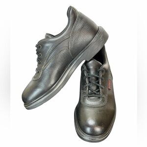 Vtg Redwings Craftsman 82080 Black Leather Lace Up Derby Casual‎ Shoes 8 D